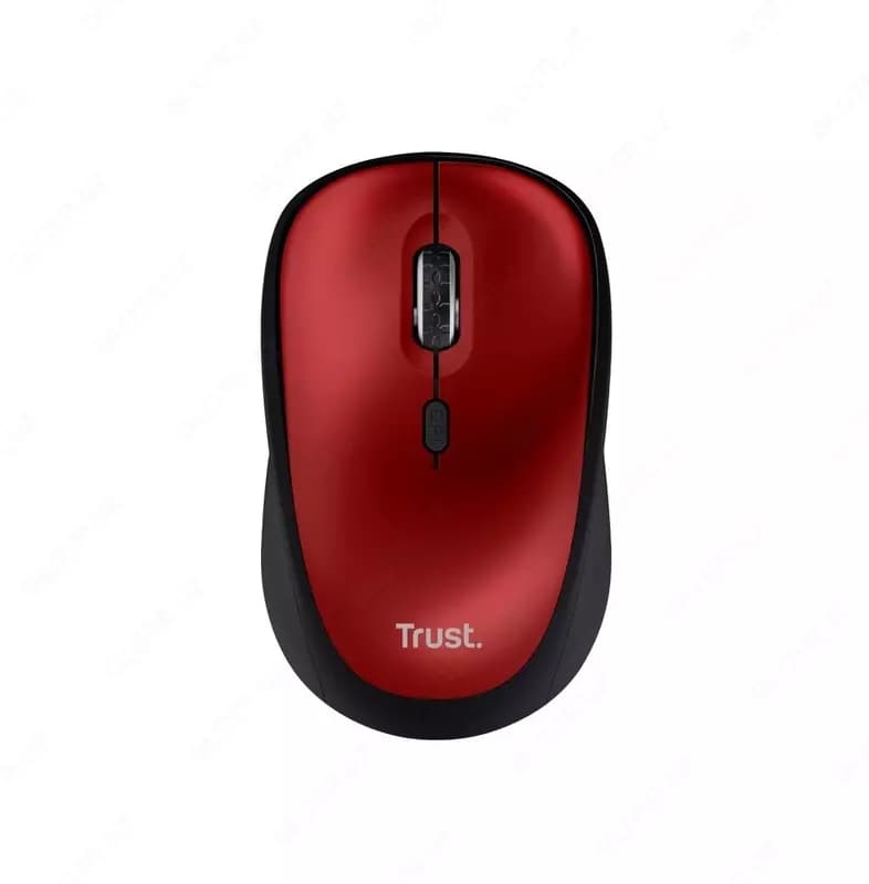 Мышь Trust Mouse Yvi+ Silent WL ECO RED — 2