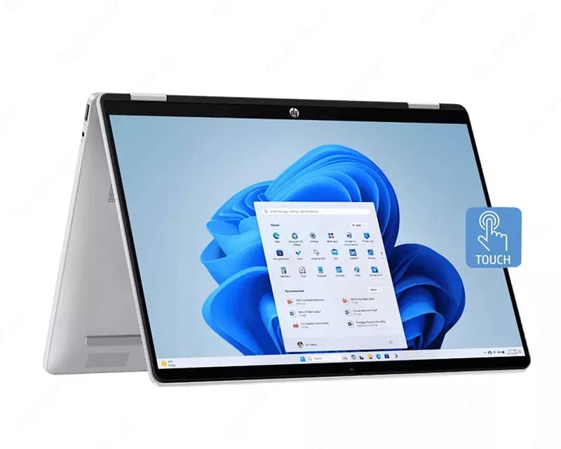 HP OmniBook 5 Flip x360 | Glacier Silver — 2
