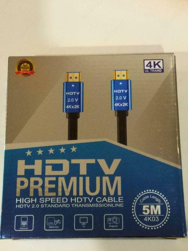 HDMI Кабель Премиум Класса. 5m. v2.0. — 1