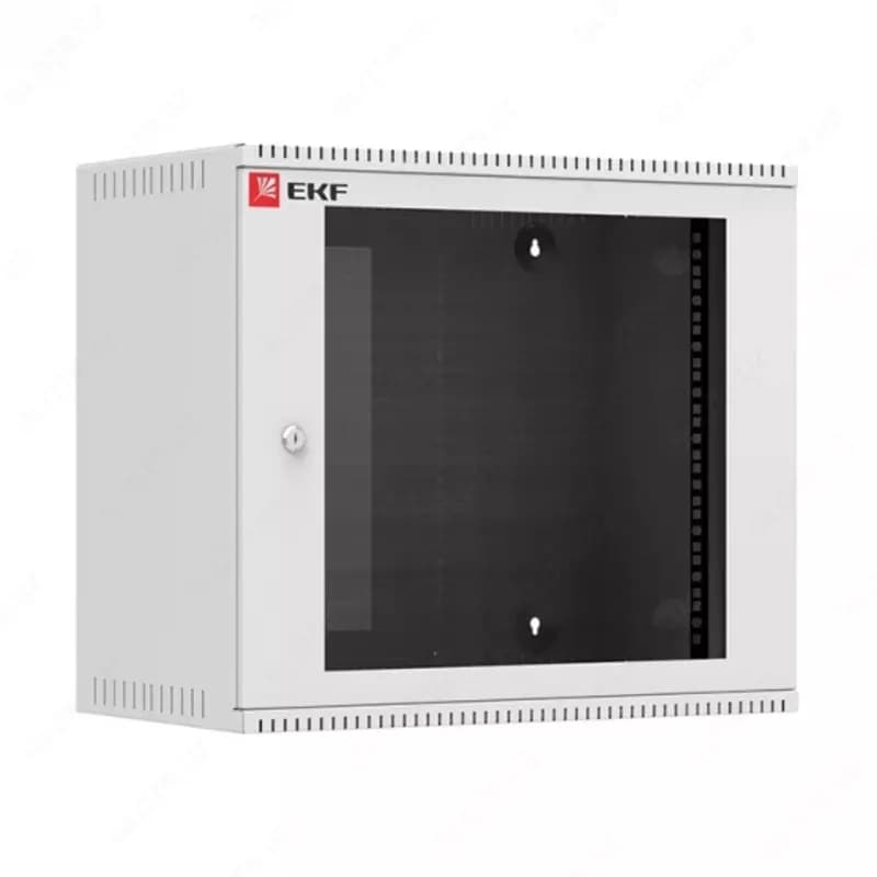 Шкаф телекоммуникационный настенный 9U (600х350) дверь стекло, Astra серия EKF PROxima — 1
