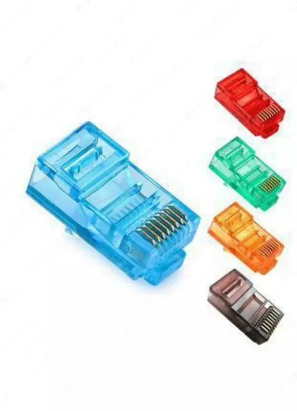 Цветные LAN Коннекторы RJ-45 cat5e — 1