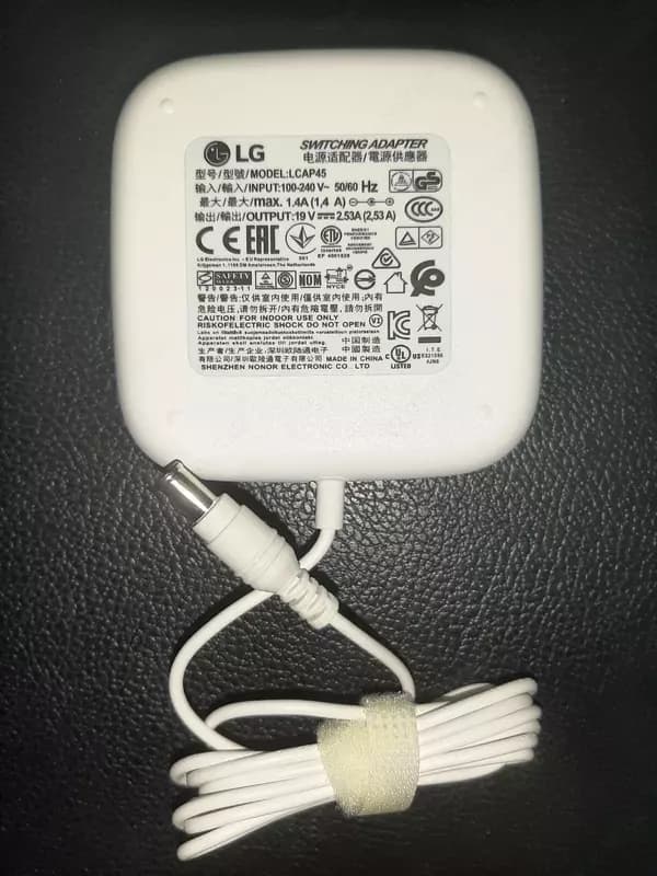 Качественная оригинальная блок питания 19в 2.5а (LG) — 1
