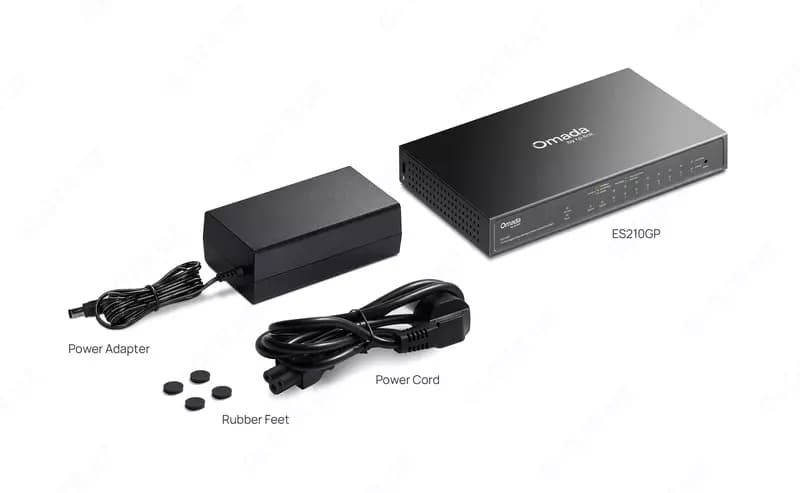 TP-Link Omada ES206GP 6-Port Gigabit Easy Managed PoE+ Switch — 3