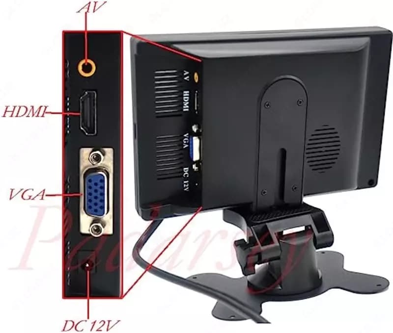 7-дюймовый монитор HDMI , VGA , AV — 2