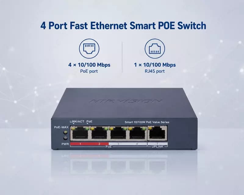 Коммутатор DS-3E1105P-EI/M — 1