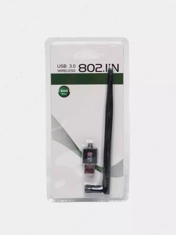 Адаптер USB, Wi-Fi Антенна 802.IIN, сетевой адаптер — 1