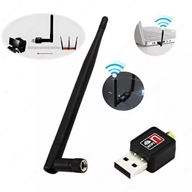 Адаптер USB, Wi-Fi Антенна 802.IIN, сетевой адаптер — 4