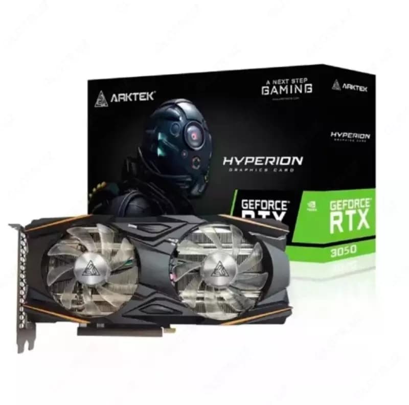 Видеокарта Arktek - 8GB GeForce GTX3050 128Bits GDDR6. — 1