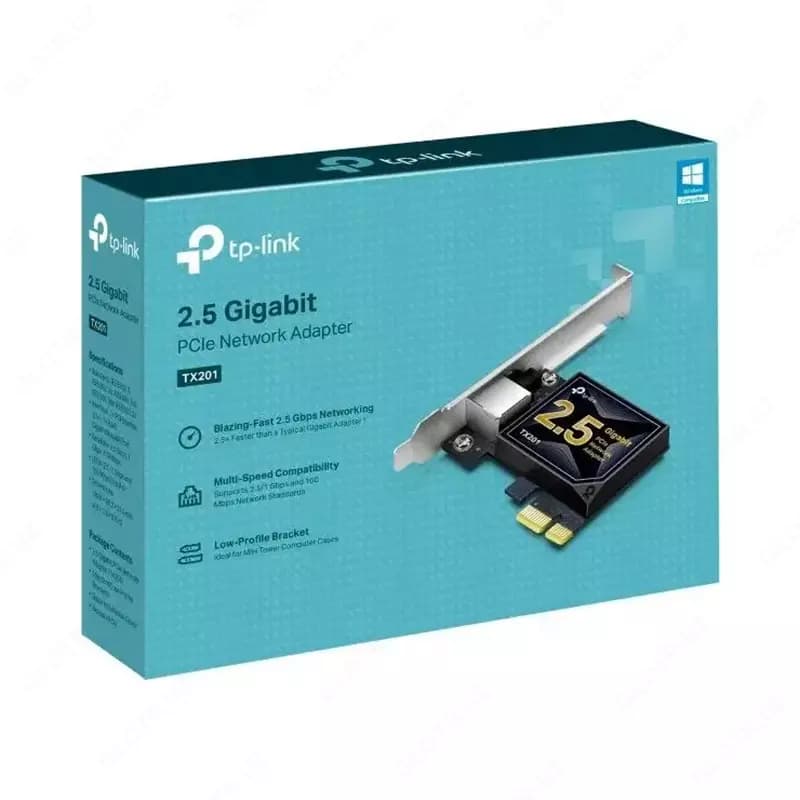 Wi-Fi адаптер TP-Link TX201 2.5 Gigabit PCI — 3