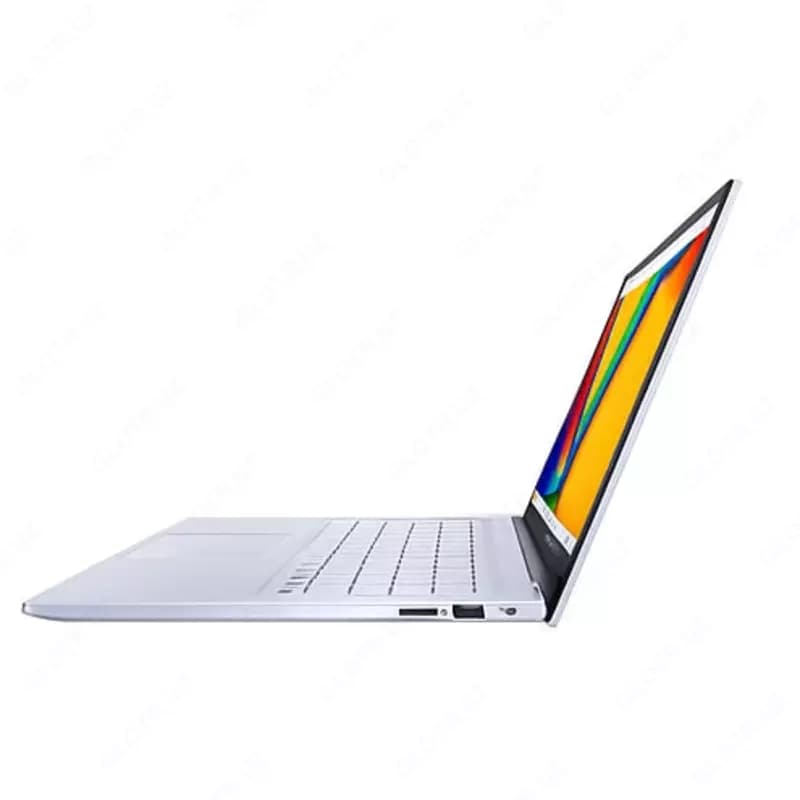 Ноутбук ”Asus” Vivobook 17.3” IPS, R5-7430U, 16GB, 512GB, UMA, NoOS (M3704YA-AU161/90NB1191-M006W0) Серебристый — 2