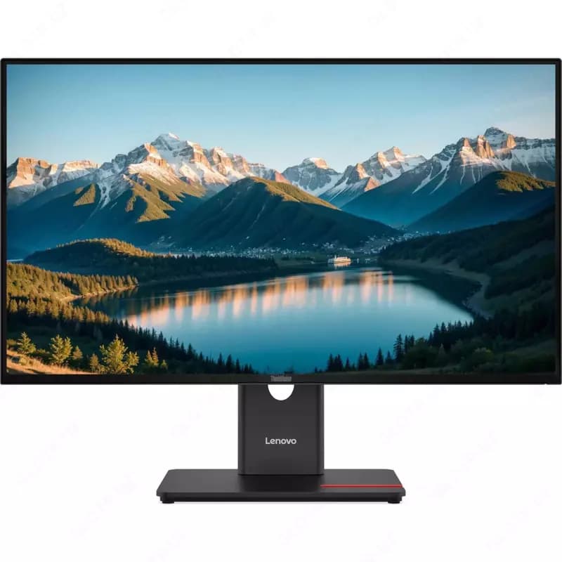 Монитор ”Lenovo” ThinkVision T27Q-40, 27” 2K/QHD/2560x1440, 100Hz, 4ms, 1500:1 (Арт. - 64A6GAT6EU) Black — 1