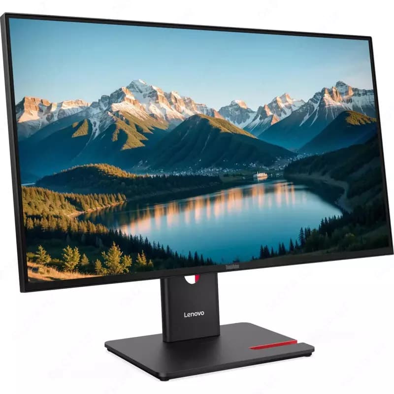 Монитор ”Lenovo” ThinkVision T27Q-40, 27” 2K/QHD/2560x1440, 100Hz, 4ms, 1500:1 (Арт. - 64A6GAT6EU) Black — 2