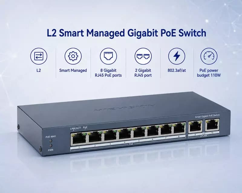 Коммутатор DS-3E1510P-EI — 1