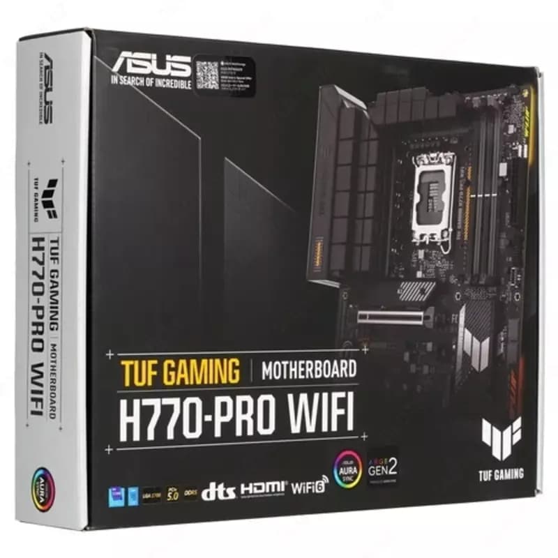 Материнская плата ASUS TUF GAMING H770-PRO WIFI D5 — 1
