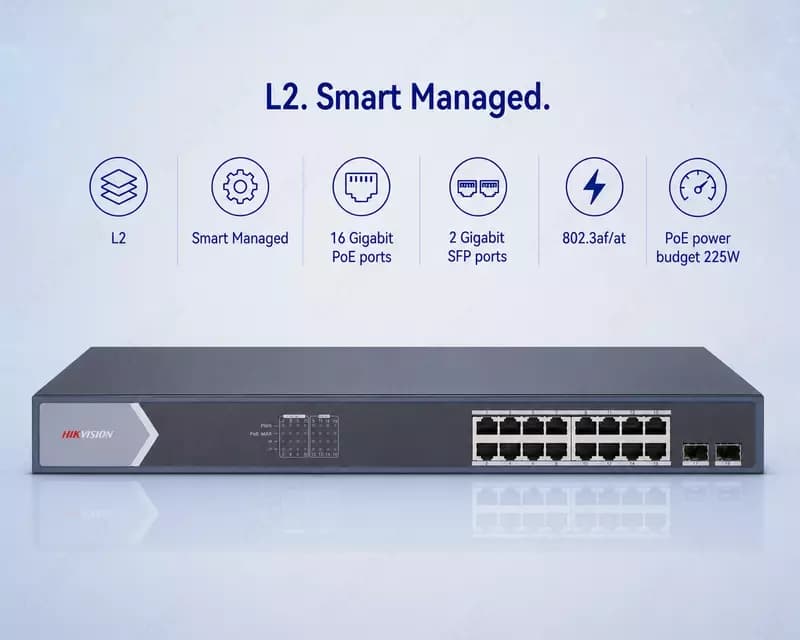 Коммутатор DS-3E1518P-SI — 1
