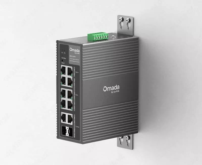TP-Link Omada IES210GPP 10-Port Gigabit Industrial Easy Managed Switch with 6-Port PoE+ and 2-Port PoE++ — 2