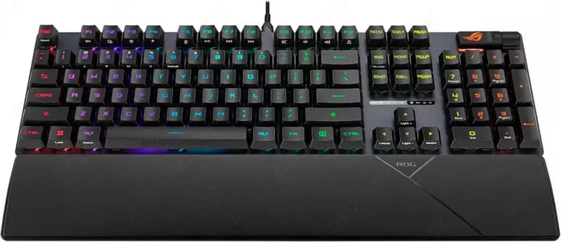 Игровая клавиатура (проводная) ”ASUS” ROG Strix Scope II RX, механическая, RGB, RX/RXRD/UK/PBT (Арт. - 070158) Black — 3