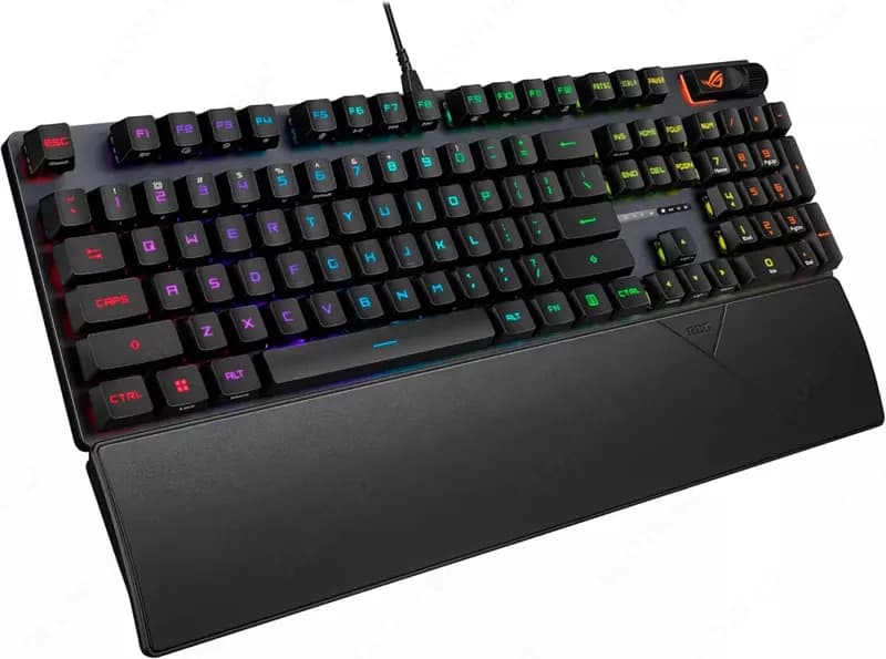 Игровая клавиатура (проводная) ”ASUS” ROG Strix Scope II RX, механическая, RGB, RX/RXRD/UK/PBT (Арт. - 070158) Black — 4