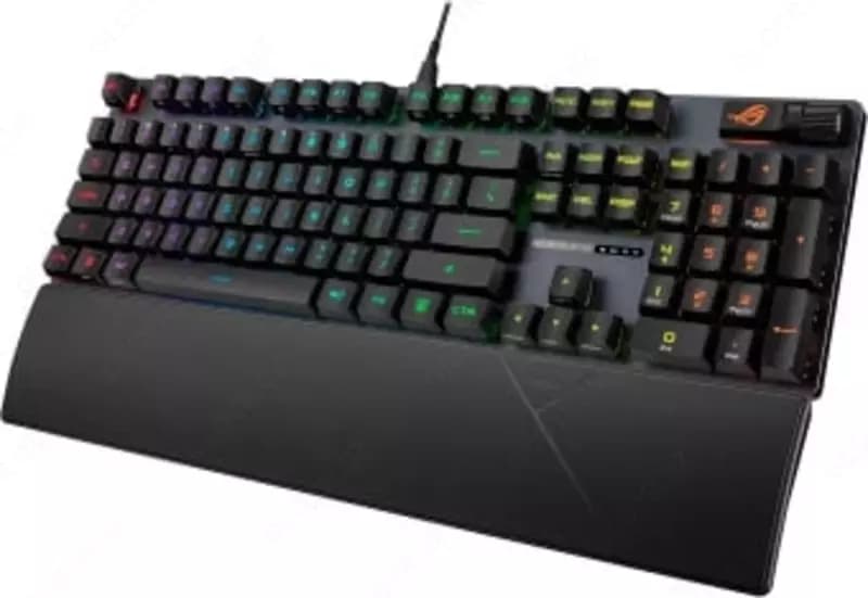 Игровая клавиатура (проводная) ”ASUS” ROG Strix Scope II RX, механическая, RGB, RX/RXRD/UK/PBT (Арт. - 070158) Black — 5
