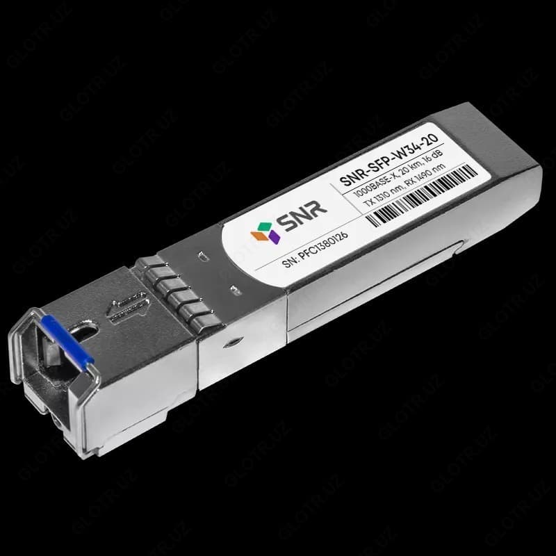 Модуль SFP WDM, дальность до 20км (12dB), 1310/1490nm — 2