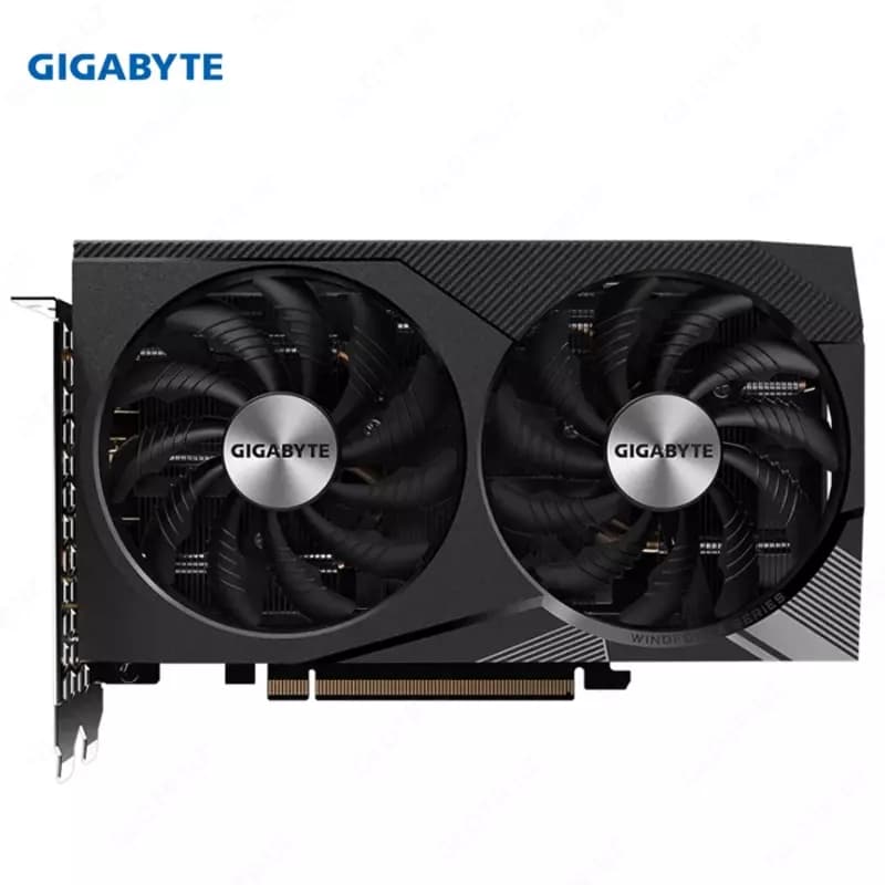 Видеокарта Gigabyte - 12GB GeForce RTX 3060 WINDFORCE OC (GV-N3060WF2-12GD) — 2