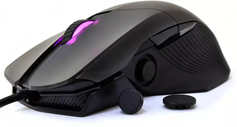 Игровая мышь (беспроводная) ”ASUS” ROG STRIX Chakram Core 90MP01T0-BMUA0, USB, 16000dpi, RGB (Арт. - 080170) Black — 2