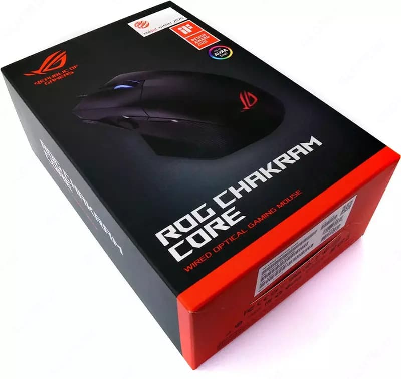 Игровая мышь (беспроводная) ”ASUS” ROG STRIX Chakram Core 90MP01T0-BMUA0, USB, 16000dpi, RGB (Арт. - 080170) Black — 5