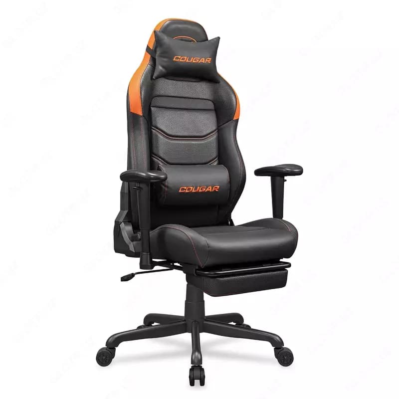Игровое компьютерное кресло ”Cougar” Explore Neo (Арт. - 46175) Черное/оранжевое — 1
