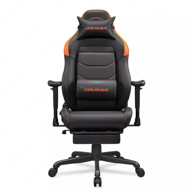 Игровое компьютерное кресло ”Cougar” Explore Neo (Арт. - 46175) Черное/оранжевое — 2