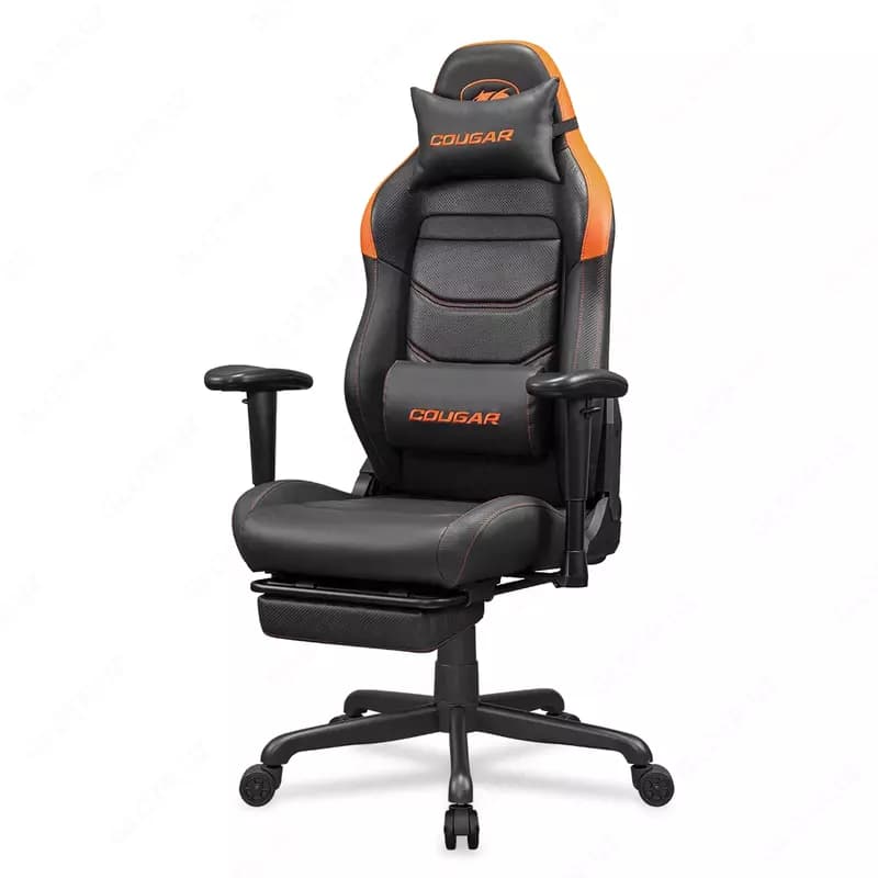 Игровое компьютерное кресло ”Cougar” Explore Neo (Арт. - 46175) Черное/оранжевое — 3