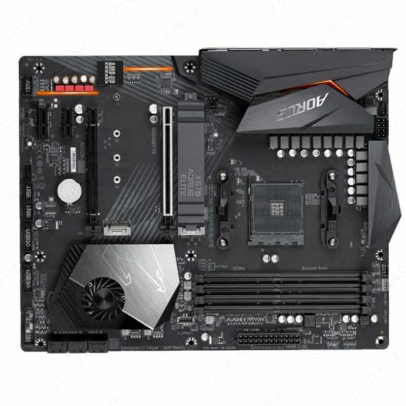 Материнская плата MB Gigabyte AMD AM4 X570 AORUS ELITE DDR4 — 1