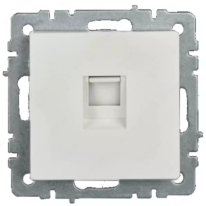 Розетка компьютерная BRITE RJ45 кат.6 РК11-БрБ белый IEK — 1