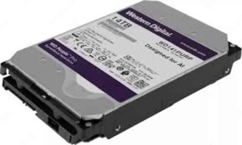 WD-Purple-(Фиолетовый)-HDD-Диск-14 Tb WD141PURA HDD- 14TB для видеонаблюдения -HIKVISION -(ОРИГИНАЛ) — 2