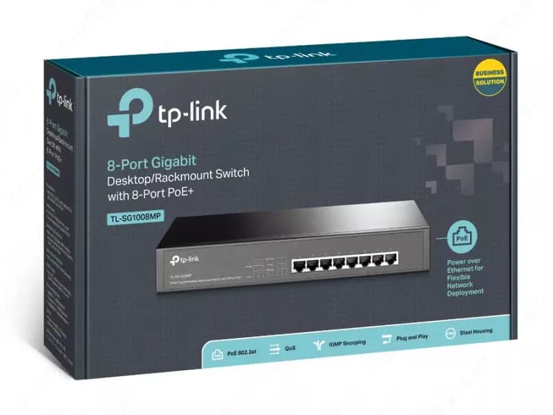 TL-SG1008MP 8-Port Gigabit PoE+ Switch — 3