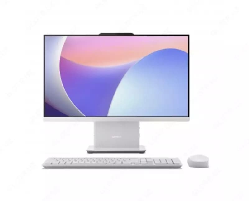 Lenovo IdeaCentre AIO 27AKP10 моноблок 27” FHD IPS, Ryzen AI 7 350, 16GB, 512GB SSD, Wi-Fi 6, Bluetooth 5.3, камера 5MP IR, Cloud Grey — 1