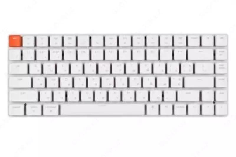 Keychron K3 84 Key Low Profile Gateron Mechanical Keyboard White LED Brown Russian Layout — 1