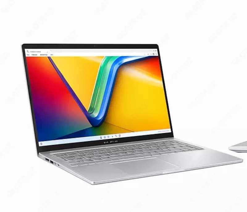 Ноутбук ”Asus” Vivobook, 16.0” WUXGA, R5-7430U, 16GB, 512GB, GRAPHIC Integrated (Арт. - 90NB11A2-M00B00/M3604YA-MB240) Серебристый — 3