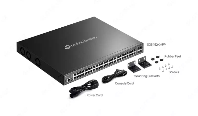 SX3832MPP Omada 32-Port 10GE L2+ Managed Switch with 24-Port PoE++ — 2