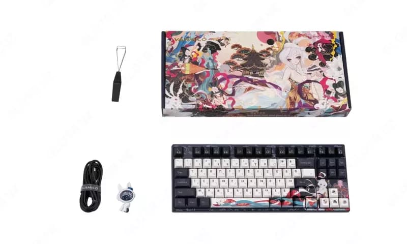 Клавиатура Varmilo VPE87 Chang'e K-Prestige Light EN — 3