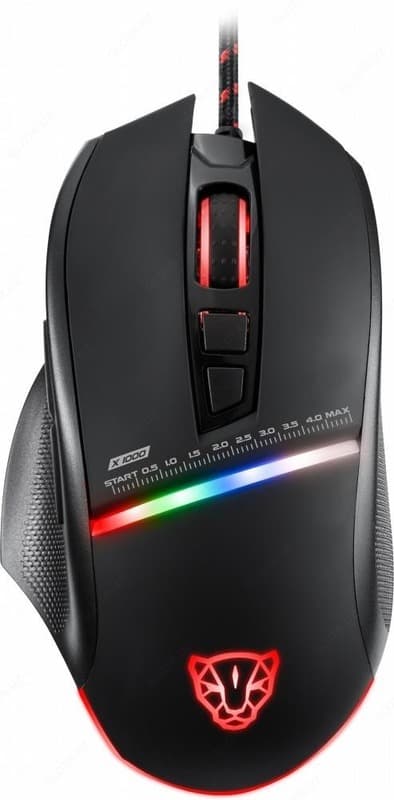 Мышь Motospeed V10 Black USB — 1