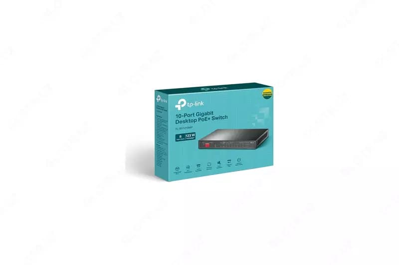 TL-SG1210MP 10-Port Gigabit Desktop Switch with 8-Port PoE+ — 2