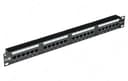 ITK Патч-панель 19” (1U) UTP, 24 портов RJ-45, кат.6 , с кабельным органайзером