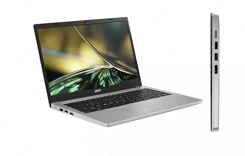 Ноутбук ”Acer” Aspire 15.6” FHD ComfyView LED LCD, R5-7520U, 8GB, 256GB, GRAPHIC Integrated (Арт. - NX.KDEER.004) Серебристый — 2