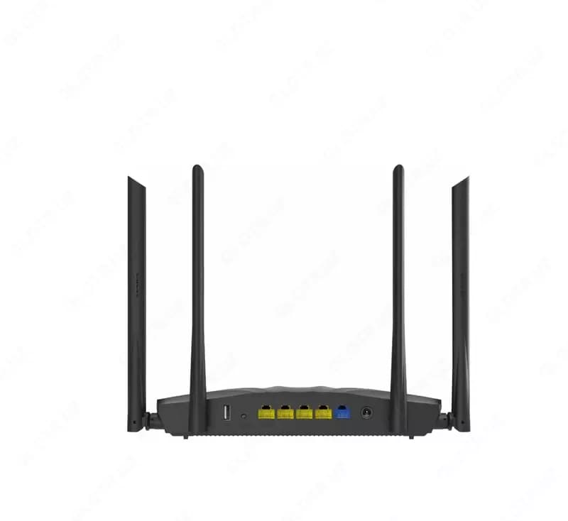 Двухдиапазонный Wi-Fi роутер (гигабитный) ”Tenda” AC19 Ethernet, 4 антенны (Арт. - 17345) Черный — 3
