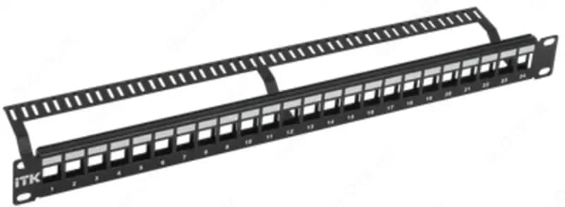 ITK 1U Модульная патч-панель UTP 24 порта — 1
