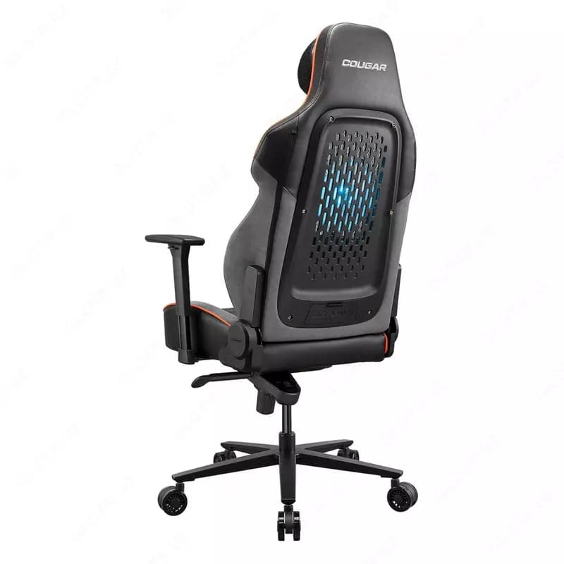 Игровое компьютерное кресло ”Cougar” NxSys Aero (Арт. - 46031) Черное/оранжевое — 4