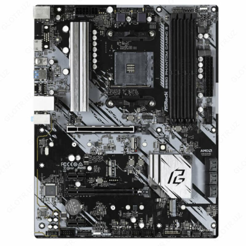 Материнская плата Asrock AMD B550 PHANTOM GAMING 4/AC — 1
