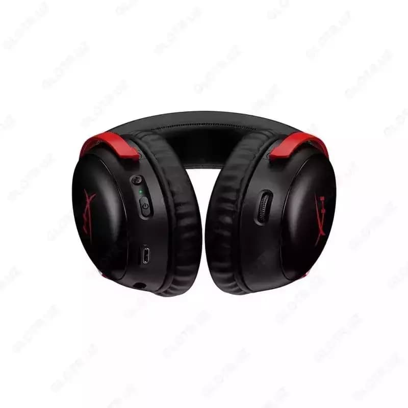 Игровые наушники (беспроводные) ”HyperX” Cloud III S Wireless, Black/Red (Арт. - A59Z0AA) — 2