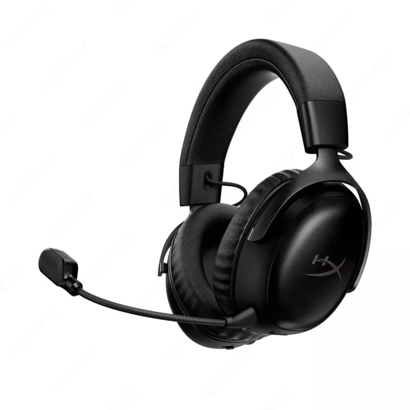 Игровые наушники (беспроводные) ”HyperX” Cloud III S Wireless, Black (Арт. - A59YZAA) — 1