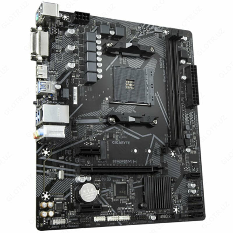 Материнская плата MB Gigabyte AMD AM4 A520M H DDR4 — 2